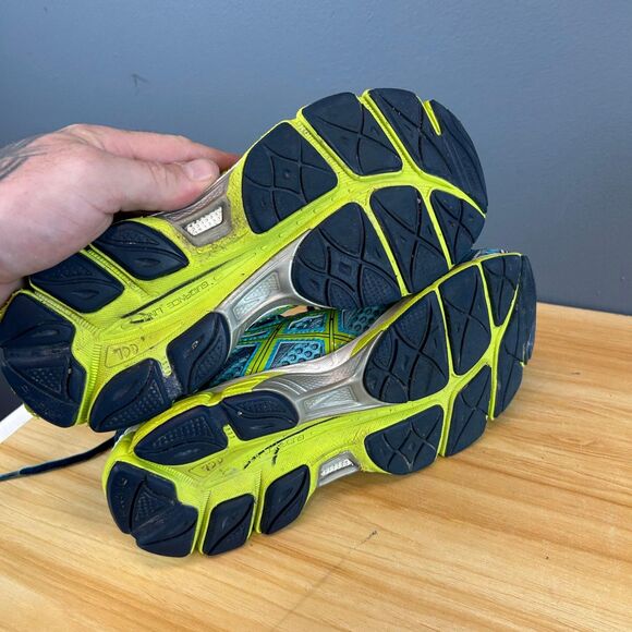 ASICS Gel-Nimbus16 Women's Size 8.5 Blue Running Shoes T489N Athletic - Picture 8 of 9